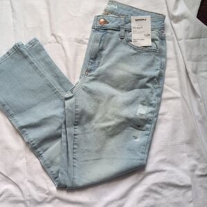 Sonoma Women's Denim Straight Leg Jeans - Light Blue